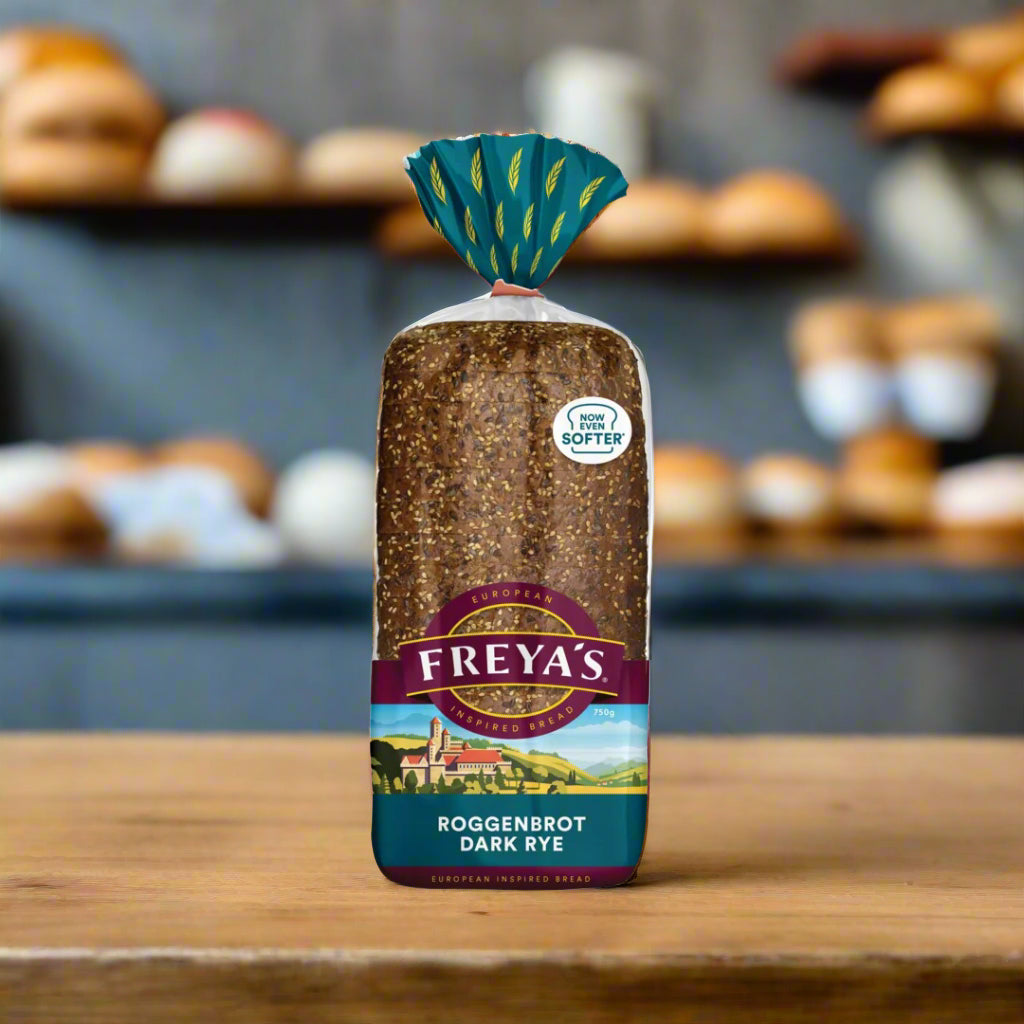 Freyas Roggenbrot Dark Rye Loaf 750g
