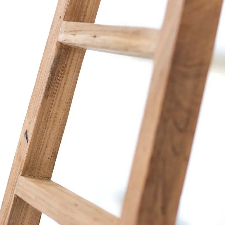 Rustico Reclaimed Wood Decor Ladder - Small, Natural