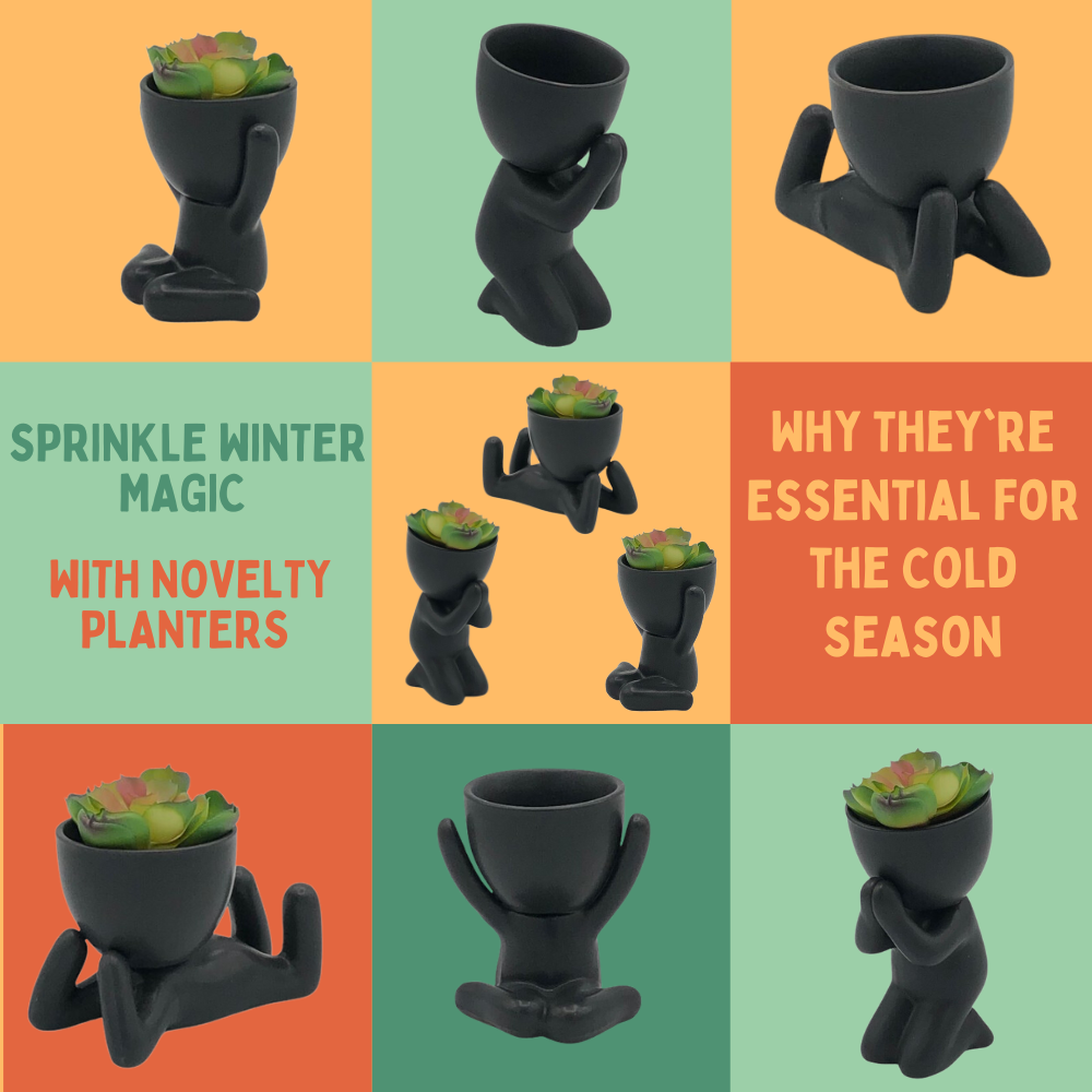 Sprinkle Winter Magic with Novelty Planters: Why They're Essential for the Cold Season