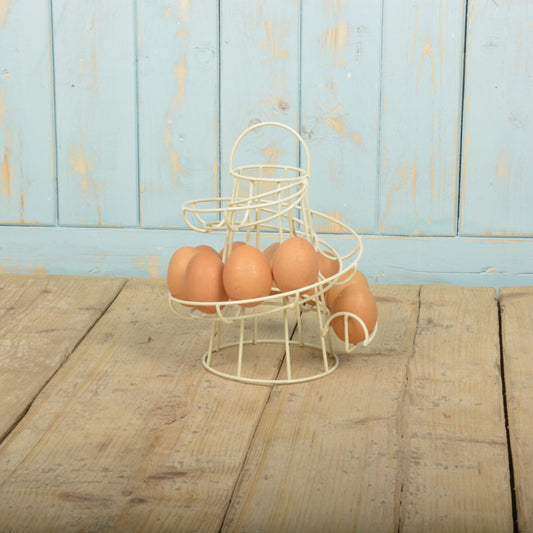 Egg Holder Metal Spiral: Premium Kitchen Storage with Style