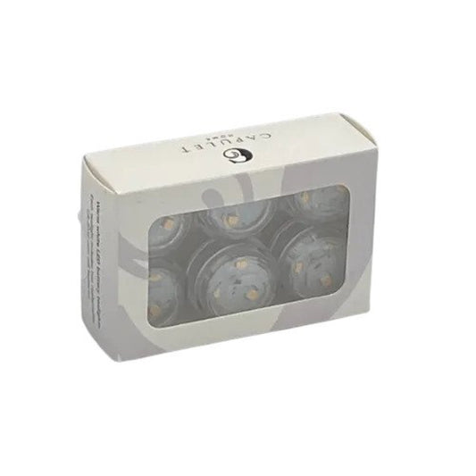 6-Pack LED Battery Tealights - Warm White