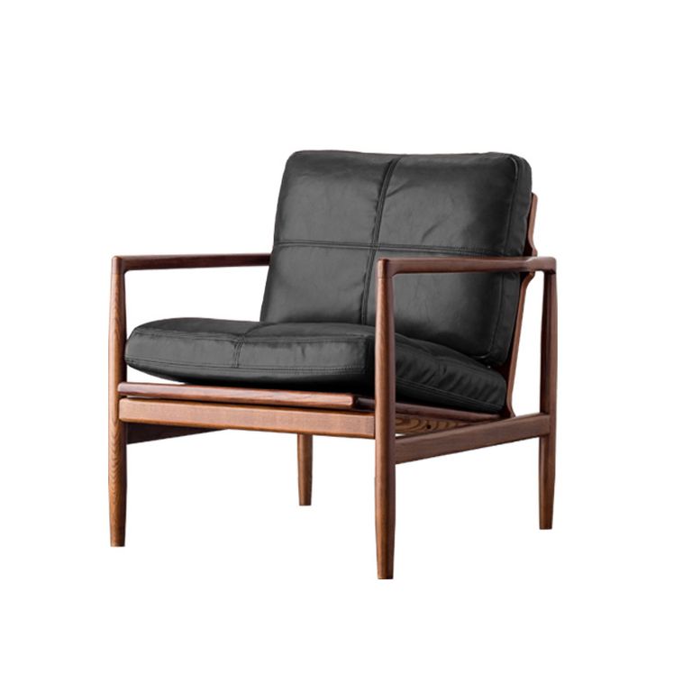 Bailey Leather Chair, Saddle