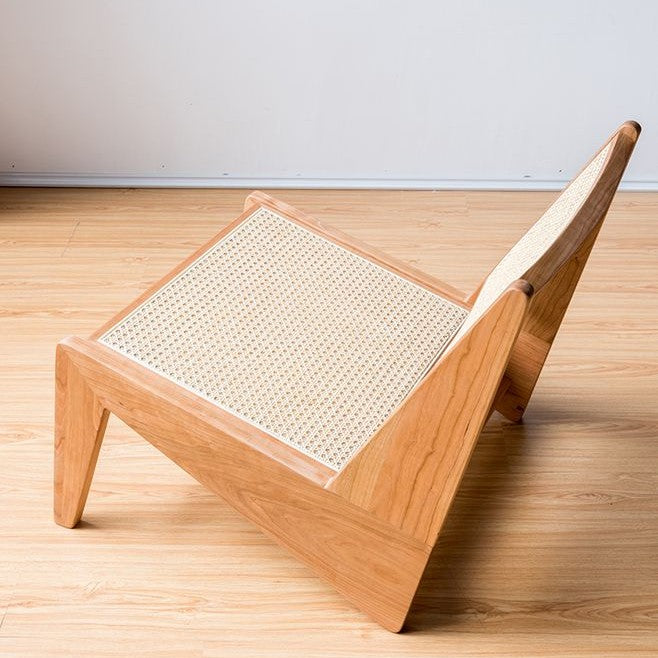 Fenton Rattan Lounge Chair, Natural