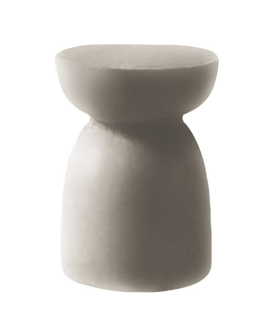 Pedestal Side Table - Stone