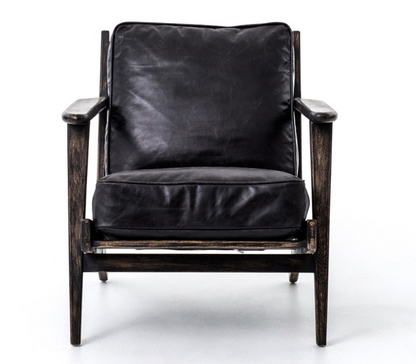 Lodge Armchair - Vintage Black Frame