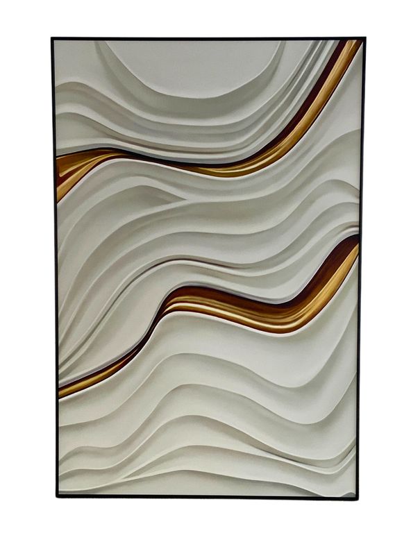 Luxe Ripple 3D Wall Art Experience