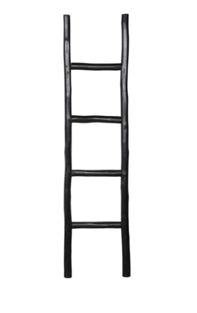 Rustic Ladder – Black
