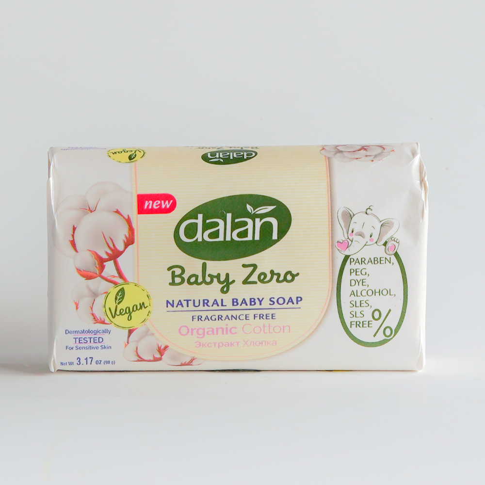 Devonport Market Dalan D'Olive Baby Zero Soap Bar Cotton