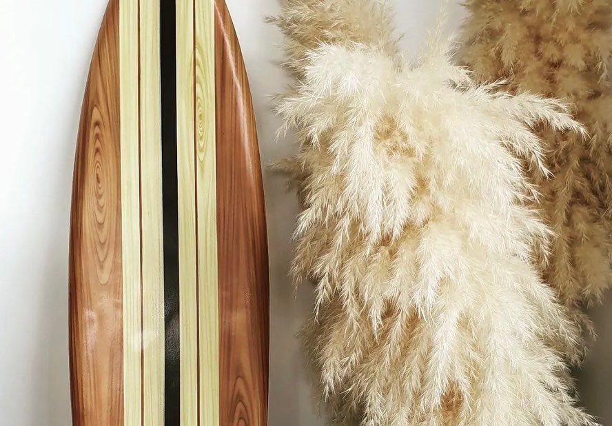 Decorative Wooden Surfboard